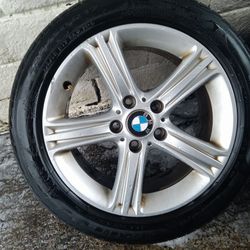 17" BMW OEM 3 Series Wheels And Tires