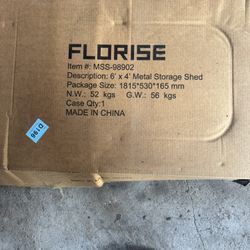 Brand New Metal shed