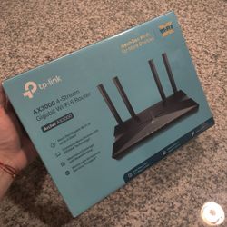 TP-Link AX3000 - Enrutador WiFi 6 inalámbrico 802.11ax, Gigabit, enrutador de Internet de doble banda, compatible con servidor VPN y Client