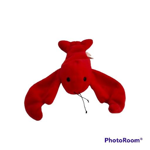 TY Beanie Baby "Pinchers" the Red Lobster Plush