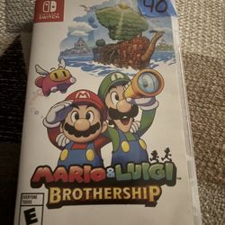 Mario N Luigi Brothership Nintendo Switch 
