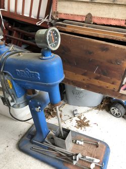 Electric press drill