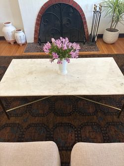 Marble coffee table