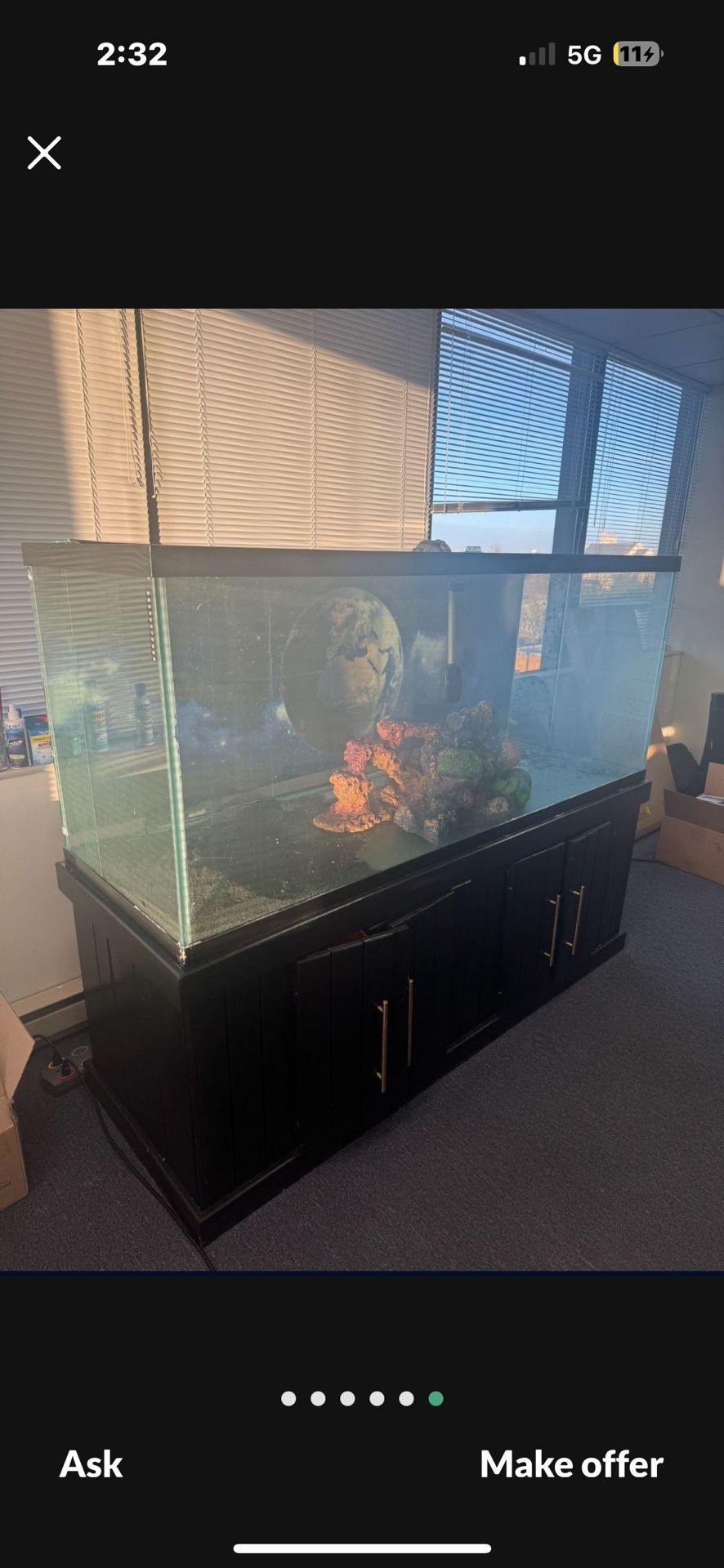 225 Gallon Fish Tank