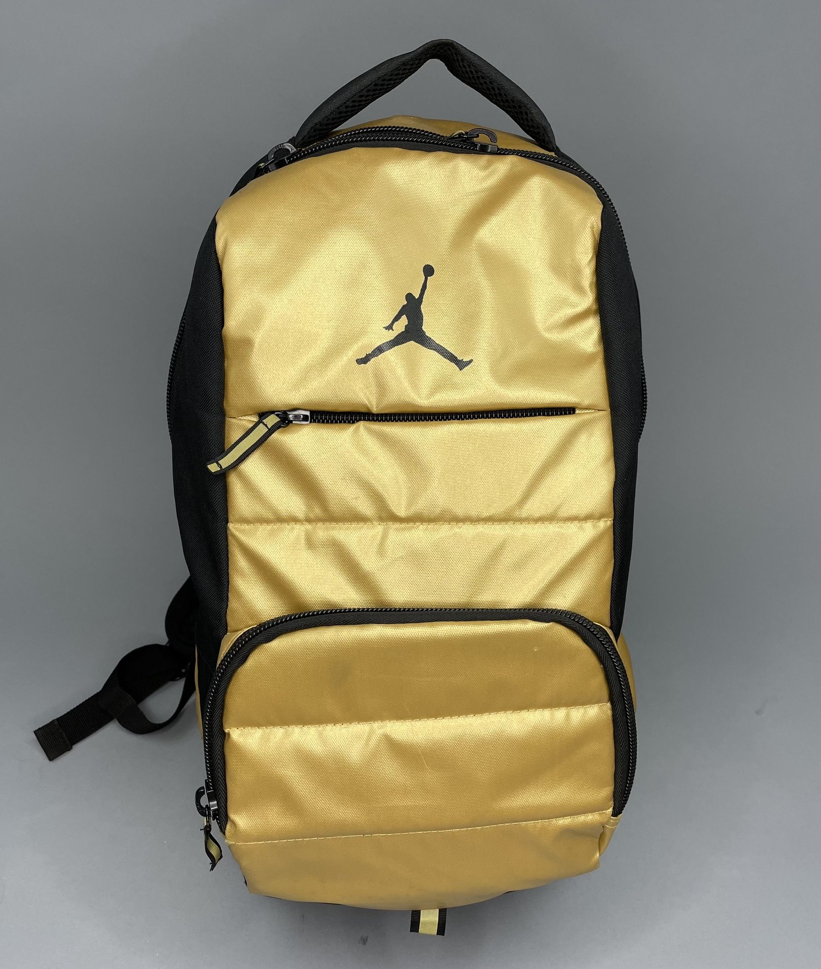 Like New Jordan Backpack (Gold/Black)
