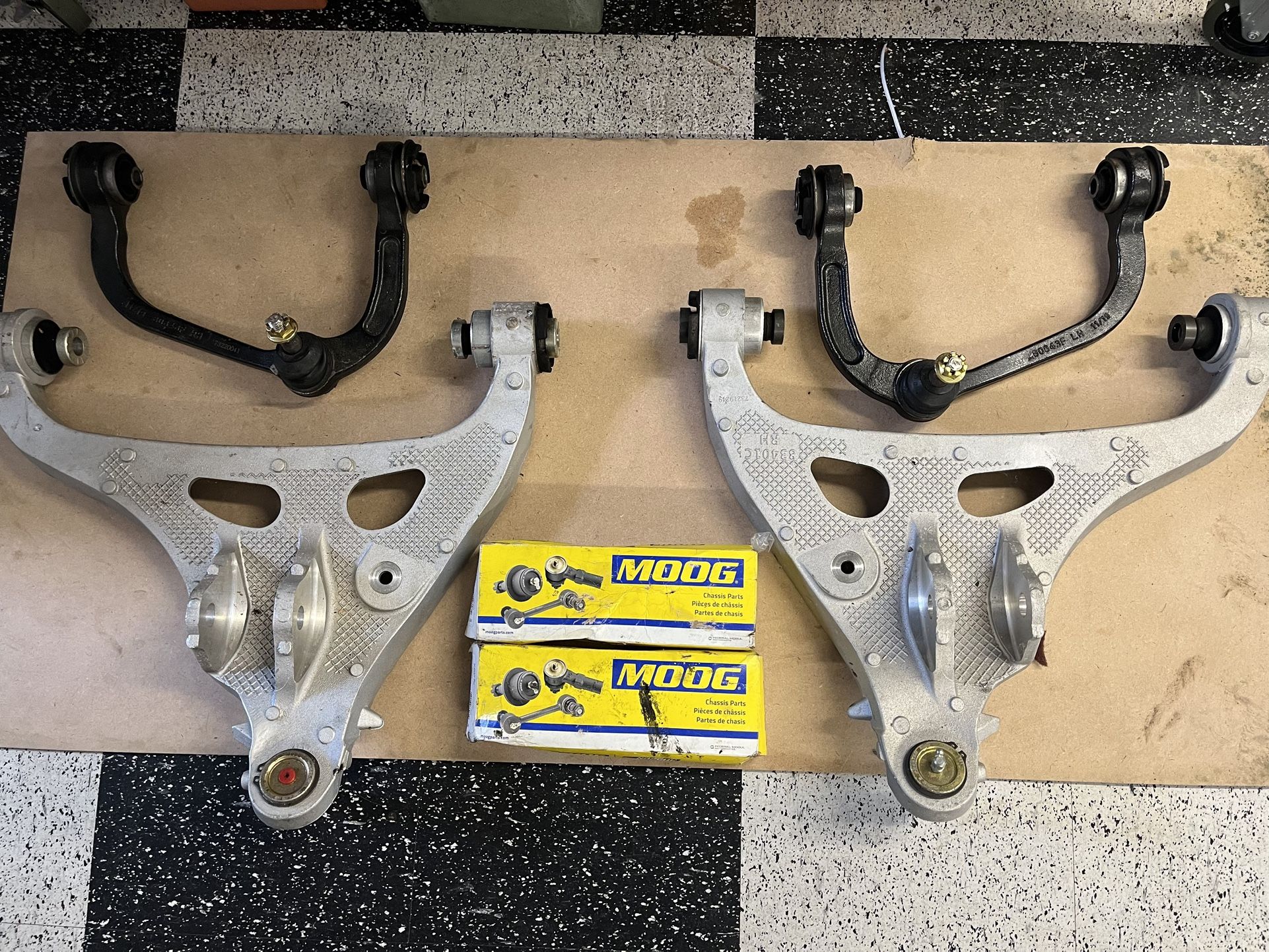 Upper And Lower Control Arms