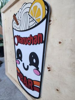 Maruchan bar sign