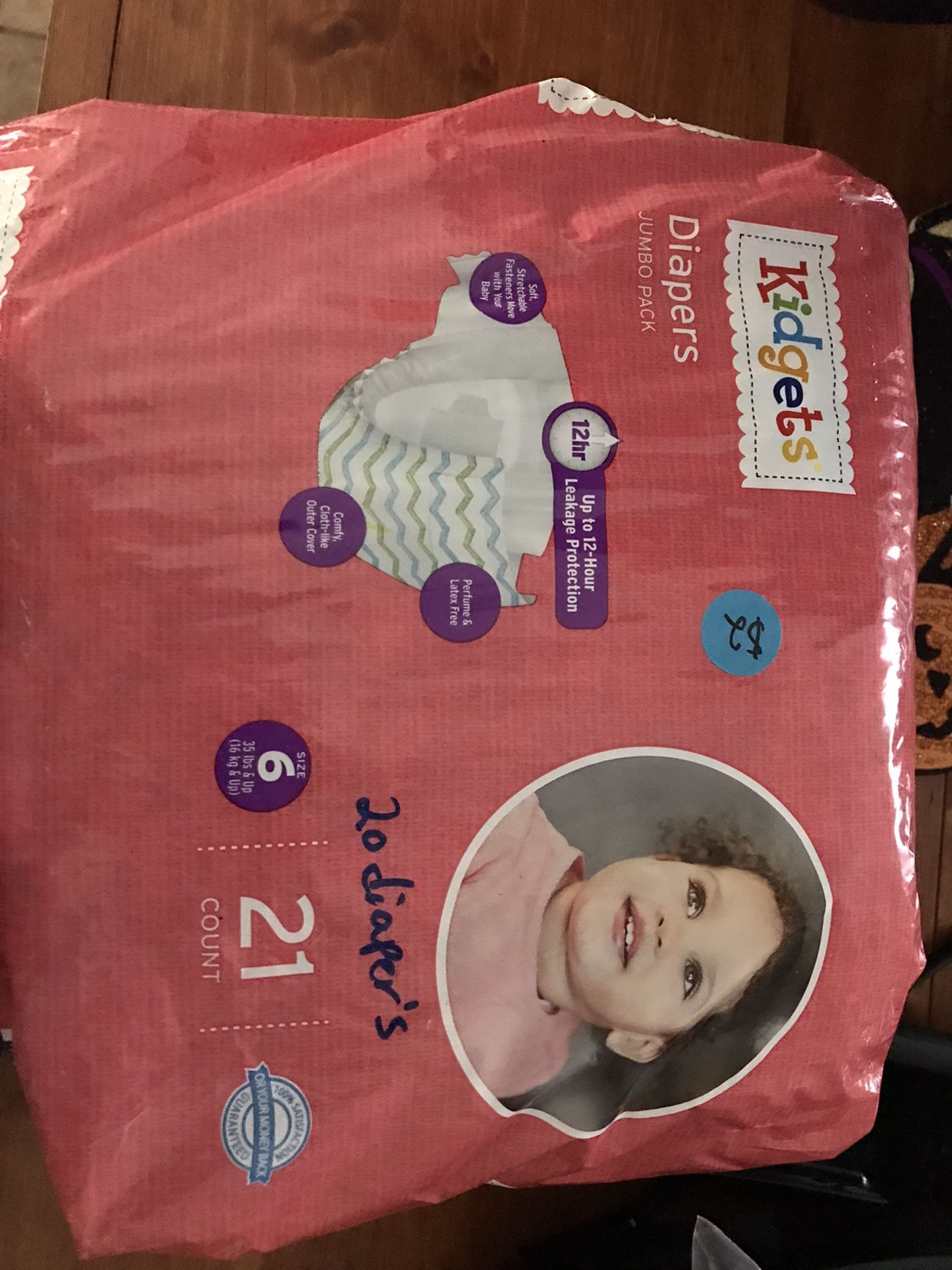 Diapers Size 6