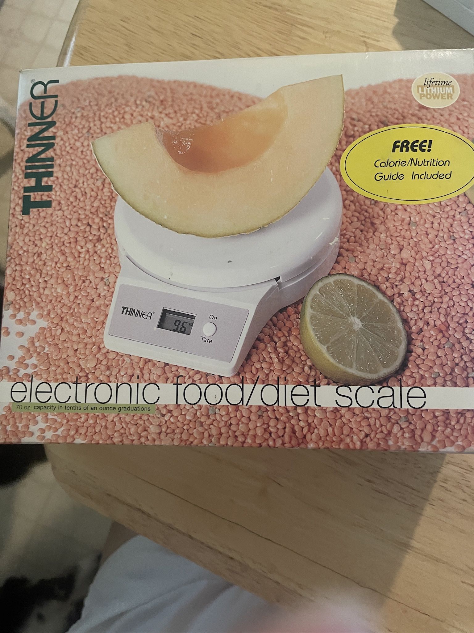Thinner Electronic Food / Diet Scale NEW IN BOX