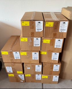 Bulk Aardvark Brand Paper Drinking Straws - 44,800 pcs