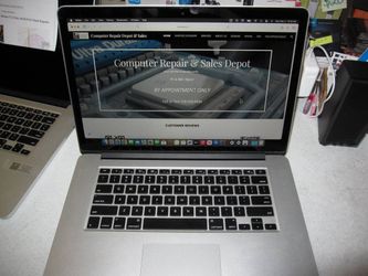 2014 Apple Macbook Pro 15" laptop Intel (contact info removed) 16GB 1TB SSD Sequoia - $399 (Schererville)