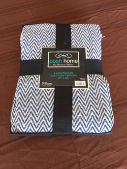 Cotton throw