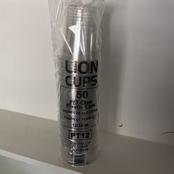 Plastic Cups 12 Onz 16 Packets 50 Cups