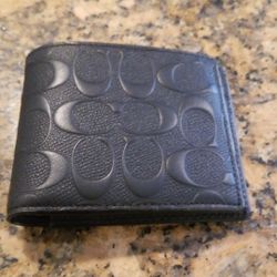 Coach men wallet authentic