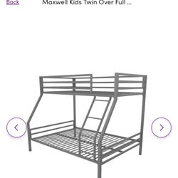 Bunk Bed Full/twin