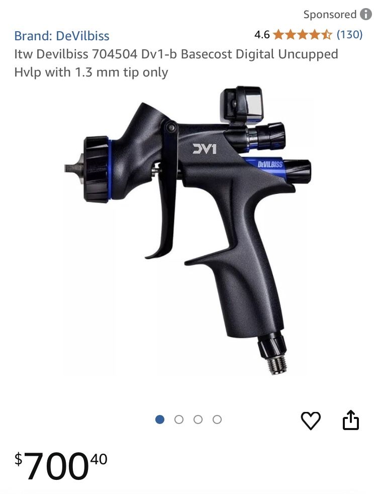 Devilbiss Dv1-b Spray Gun