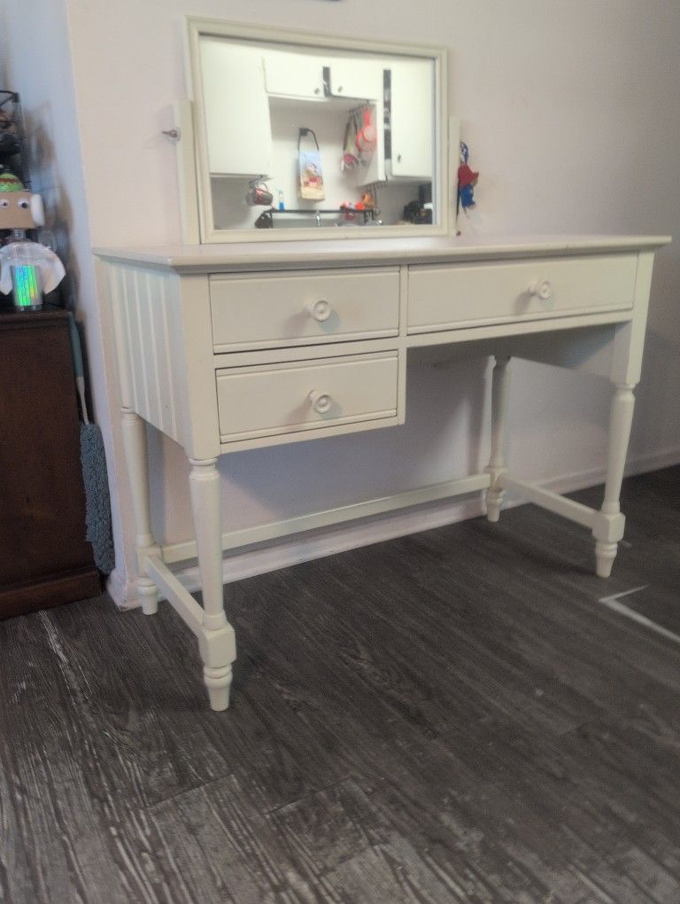 Small Antique Vanity Desk
