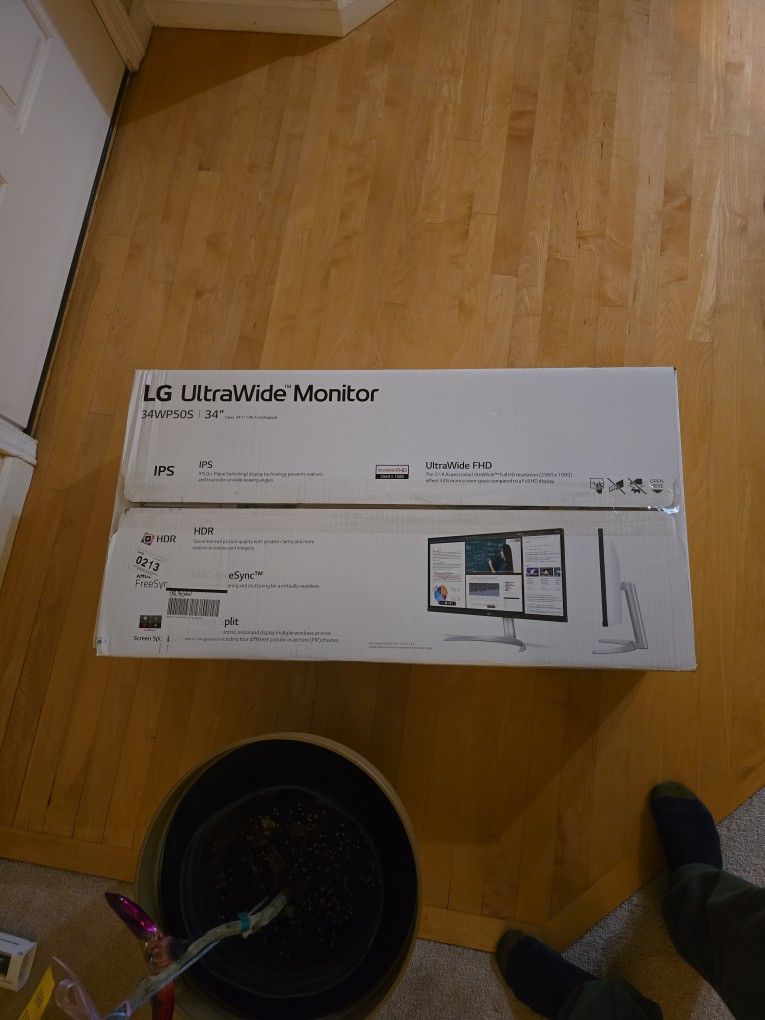 LG Ultrawide Monitor 34WP50S 34"