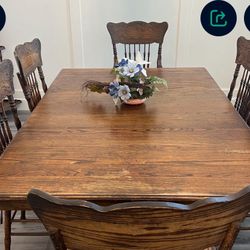 Antique Oak Table 