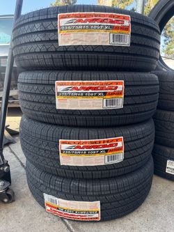 235/75R15 ARROYO HT 4 llantas nuevas instaladas hoy