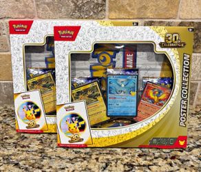 30th Anniversary Pokemon Poster Collections