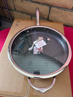 Princess House Sarten De 12” Para Asar / Nonstick Grill Pan 12”