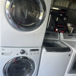 LG washer and dryer, excellent condition, warranty