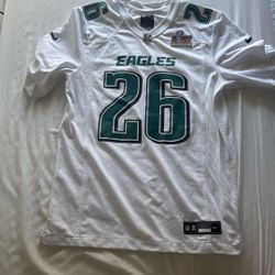 Saquon Barkley Super Bowl Jersey 