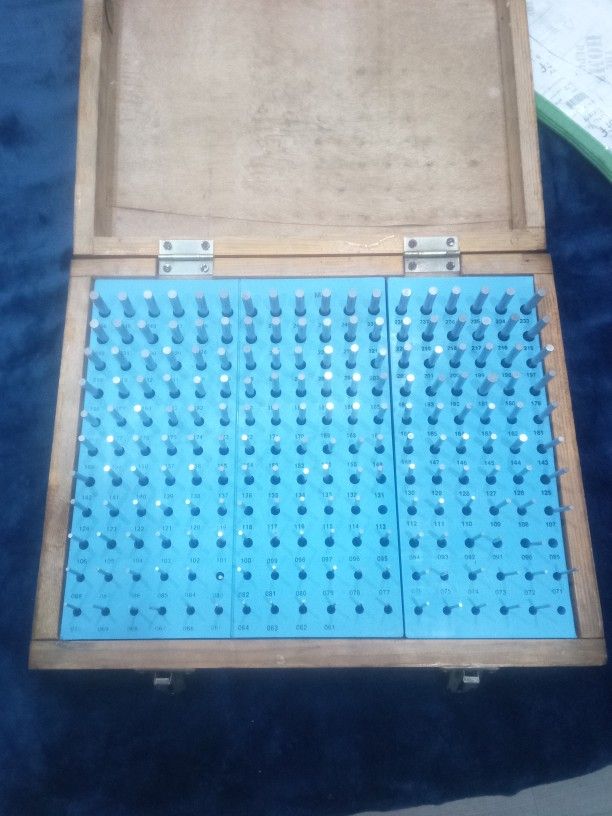 Pin Gage Hole Measurements Set