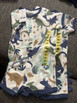 Dinosaur Carters Romper 6M 