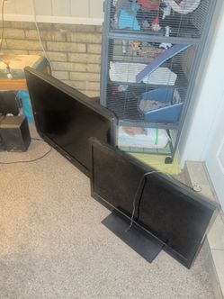 Flat screen tvs-both