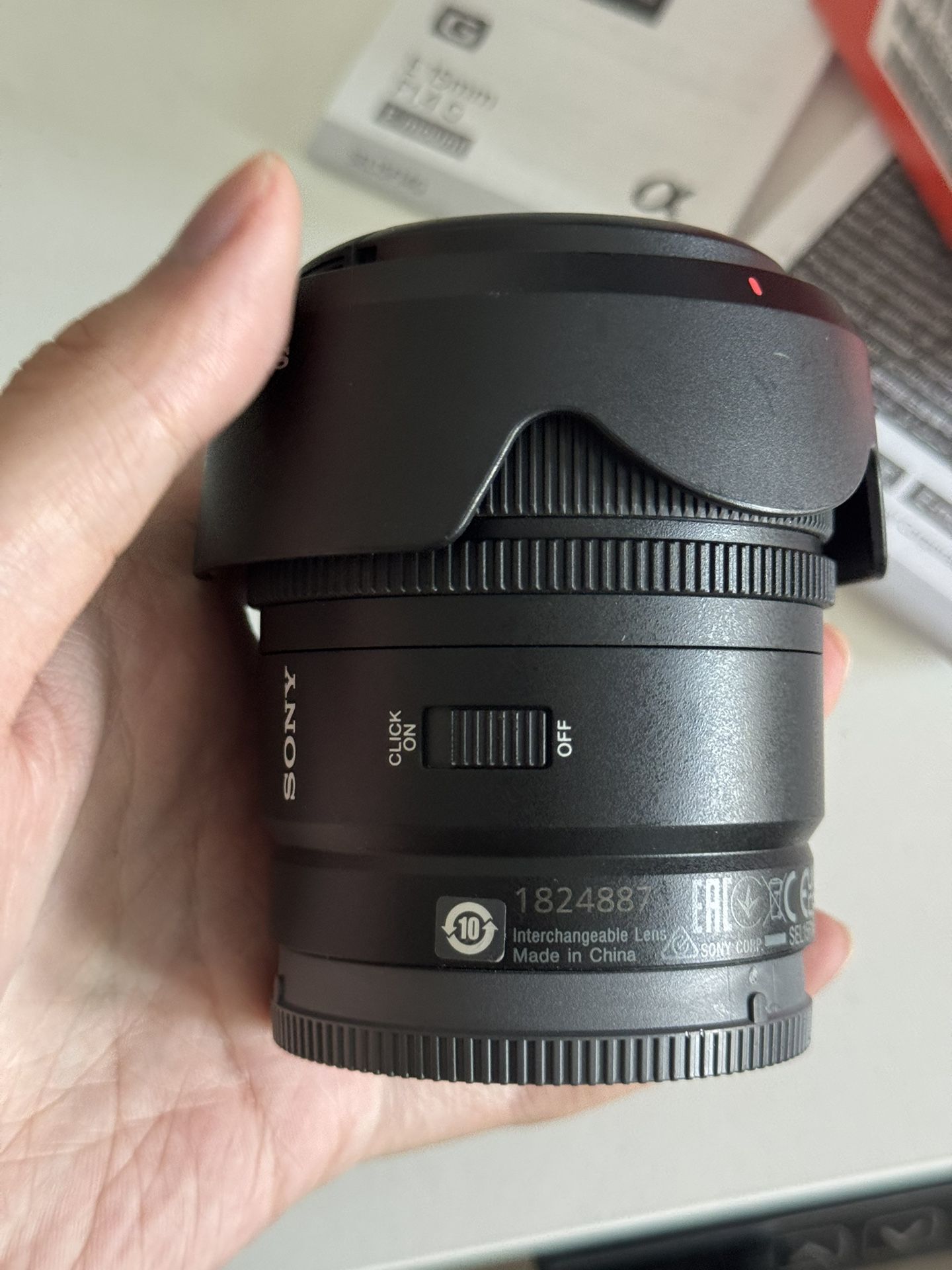 Sony 15mm f/1.4 G Lens (E-Mount)