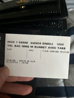 Designer Purse Ysl