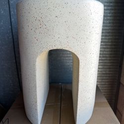 Cement Indoor/Outdoor Side and End Table