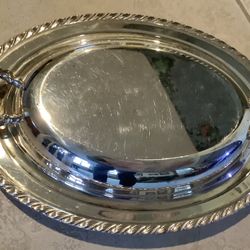 Silver, Mostly Plated,  Excellent 