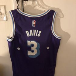 Anthony Davis Los Angeles Lakers Nike Men’s NBA City Edition Jersey S 