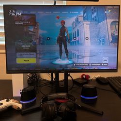 24” Gaming Monitor And Xbox Series S 500gb Bundle 