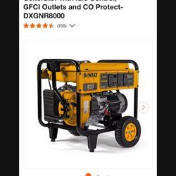 Brand new generator Never Used.      Took It Out The Box.   Still Have The Box 