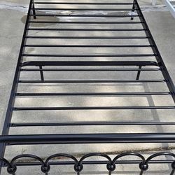 Black Twin Bed Frame