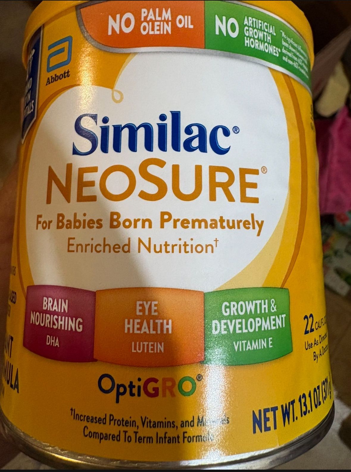 Baby Formula - Similac - Neosure 13oz - Trade