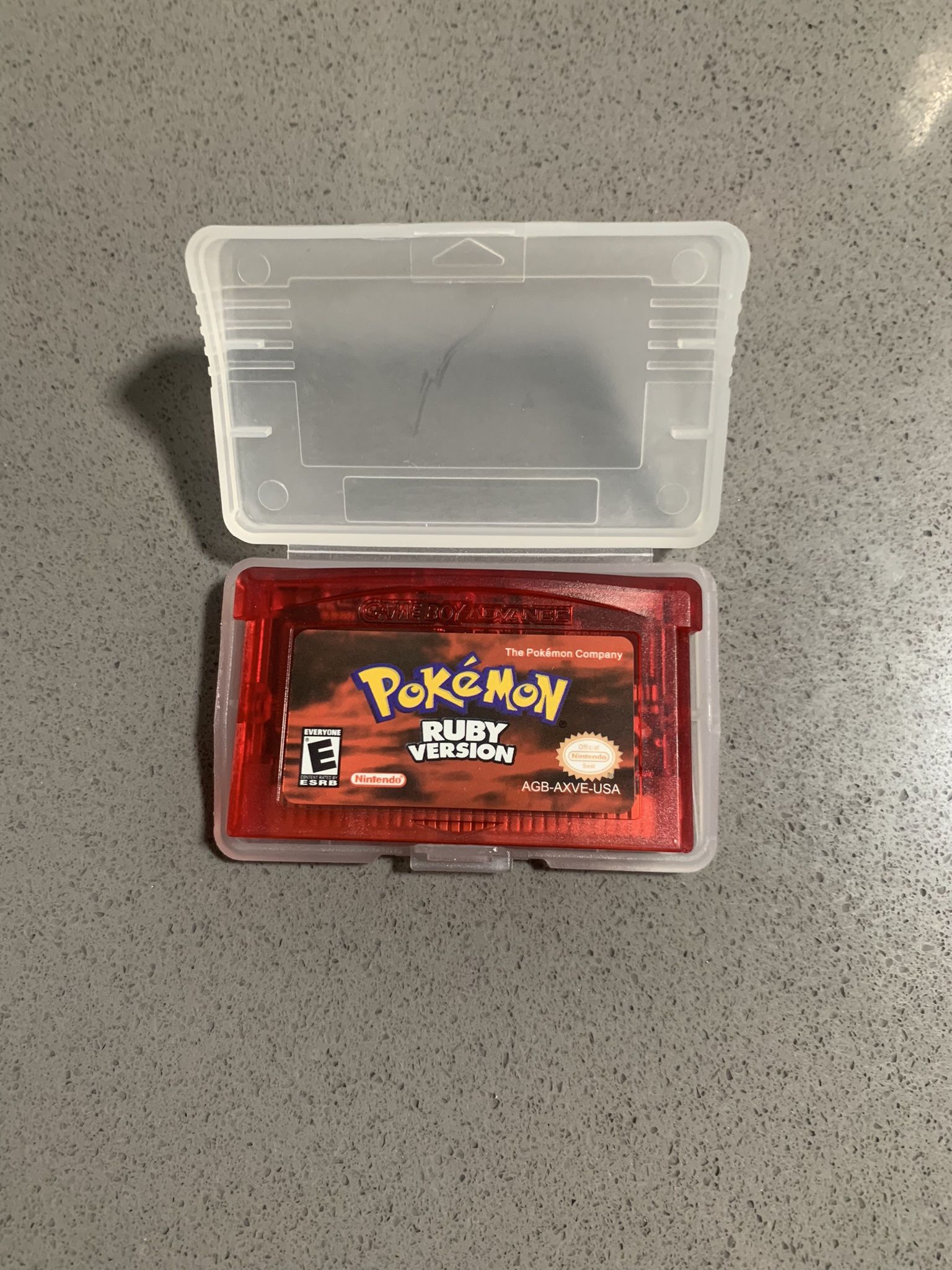 Pokemon Ruby For Gameboy Advance GBA NDS