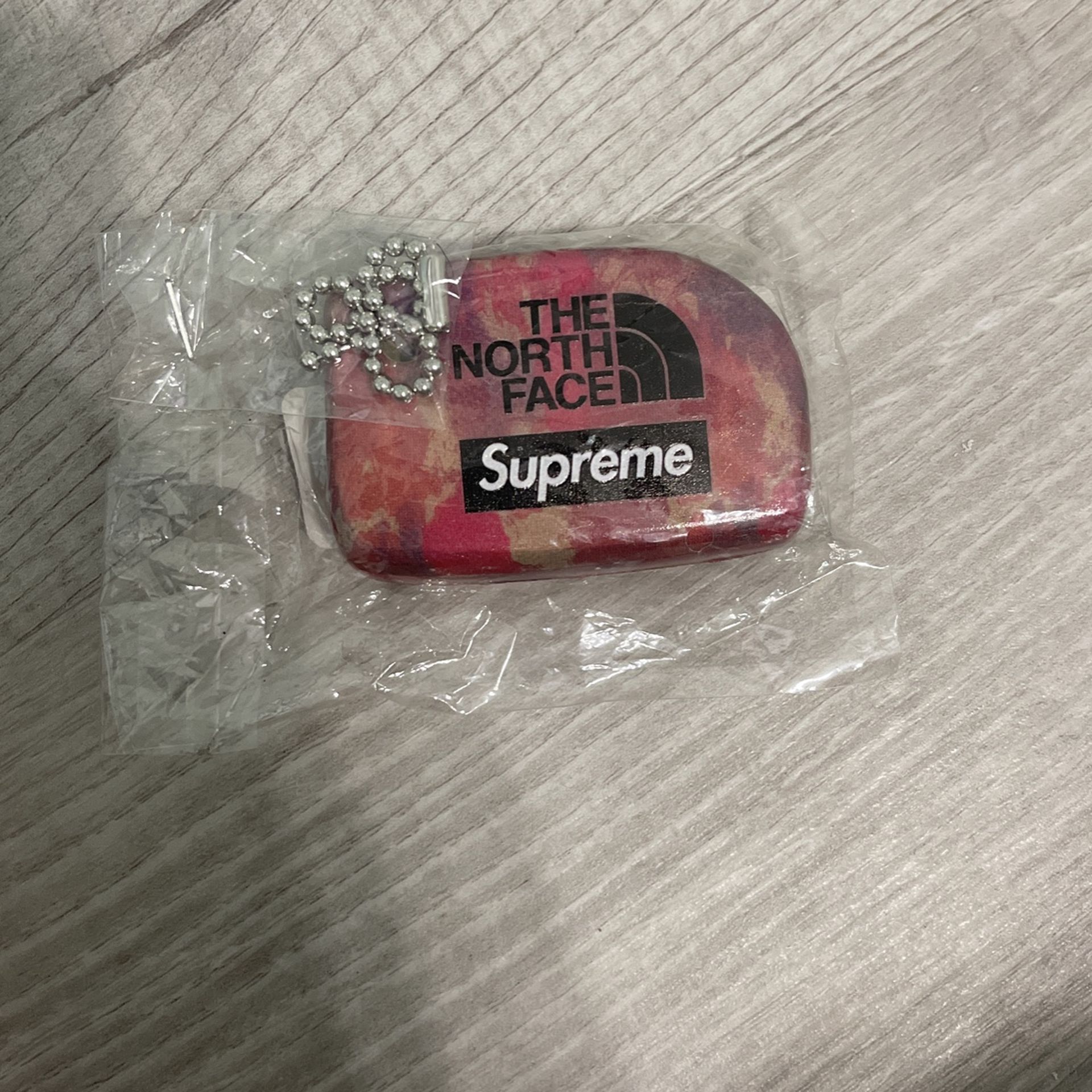 Supreme North Face Keychain