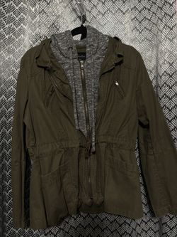 Green Winter Coat Youth