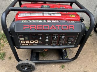 Predator 6500 Watt Gas-Powered Portable Generator,