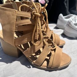 Beige Heels