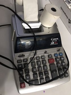 Canon mp11dx _2 12 digit desktop calculator for business