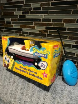 SpongeBob SquarePants Remote control Boatmobile new In box