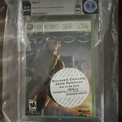 -Ultra Extremely Rare Graded Halo 3 Employee Copy-