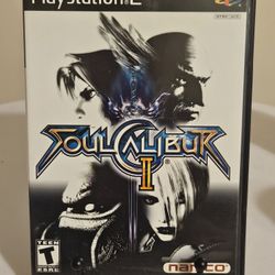 Soul Calibur II 2 Playstation 2 PS2 Black Label CIB Complete In Box With Manual