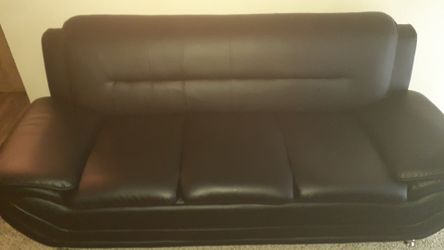 MF bonded leather sofa brand new
